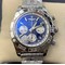 Chronomat-B01-44-SS-GF-1-1-Best-Edition-Blue-Dial-on-SS-Bracelet Replica