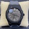Royal-Oak-41mm-15400-DLC-ZF-1-1-Best-Edition-Gray-Textured-Dial-on-DLC-Bracelet-A3120 Replica