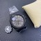 Royal-Oak-41mm-15400-DLC-ZF-1-1-Best-Edition-Gray-Textured-Dial-on-DLC-Bracelet-A3120 Replica