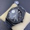Royal-Oak-41mm-15400-DLC-ZF-1-1-Best-Edition-Black-Textured-Dial-on-DLC-Bracelet-A3120 Replica