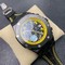 Royal-Oak-Offshore-Bumble-Bee-Forged-Carbon-1-1-JF-Best-Edition-on-Leather-Strap-7750-V2-w-Cyclops-and-DW-Mod Replica