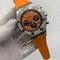 Audemars-Piguet-Royal-Oak-38mm-Orange-Dial-Orange-Rubber-Strap Replica