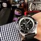 Breitling-Superocean-Black-White-Dial-on-Black-Rubber-Strap Replica