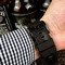 Coru-Babble-Case-Black-Skull-on-Black-Leather-Strap Replica