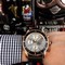Breitling-Navitimer-White-Dial-on-Black-Rubber-Strap Replica