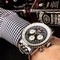 Breitling-Navitimer-Black-Dial-on-SS-Strap Replica