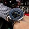 Breitling-Navitimer-Black-Blue-Dial-on-Black-Leather-Strap Replica