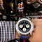 Breitling-Navitimer-Black-Blue-Dial-on-Black-Leather-Strap Replica