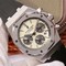 AP0608B-Royal-Oak-Chronograph-1-1-Best-Edition-26331ST-SS-RU-Wht-Blk Replica