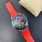 Calibre-Heuer-01-Chrono-SS-PVD-XF-1-1-Best-Edition-Skeleton-Dial-Red-Hand-on-Red-Rubber-Strap Replica