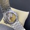 Nautilus-Jumbo-5711-PF-1-1-Best-Edition-White-Textured-Dial-Diamonds-Bezel-on-SS-Bracelet-A324 Replica