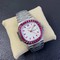 Nautilus-Jumbo-5711-PF-1-1-Best-Edition-White-Textured-Dial-Diamonds-Bezel-on-SS-Bracelet-A324 Replica