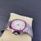 Nautilus-Jumbo-5711-PF-1-1-Best-Edition-White-Textured-Dial-Diamonds-Bezel-on-SS-Bracelet-A324 Replica