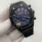 Audemars-Piguet-Blue-Dial-Chrono-High-Version-Black Replica