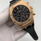 Audemars-Piguet-Black-Dial-Chrono-High-Version-Rubber-Strap Replica