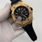 Audemars-Piguet-Black-Dial-Diver-High-Version-Rubber-Strap Replica