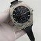 Audemars-Piguet-Black-Dial-High-Version-Rubber-Strap Replica