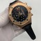 Audemars-Piguet-Gold-Dial-High-Version-Rubber-Strap Replica