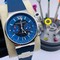 UN-Maxi-Marine-Blue-Dial-Silver-Case-on-Blue-Rubber-Strap Replica