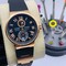 UN-Classic-Rome-Black-Gold-Dial-on-Black-Rubber-Strap Replica