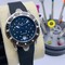UN-Diamond-Black-Dial-Case-Silver-Rubber-Strap Replica