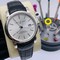UN-Classic-White-Dial-Silver-Case-on-Black-Leather-Strap Replica