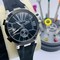 UN-Classic-Rome-Black-Dial-on-Black-Rubber-Strap Replica