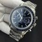 Omega-SpeedMaster-MoonWatch-SS-SS-Blue-1-1-Best-Edition Replica