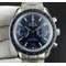 Omega-SpeedMaster-MoonWatch-SS-SS-Blue-1-1-Best-Edition Replica