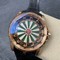 Excalibur-Knights-of-the-Round-Table-II-RG-1-1-Best-Edition-Chessboard-Dial-on-Black-Leather-Strap-MIYOTA-9015 Replica