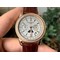 Patek-Philippe-5270-1-1-Best-Edition-Version-Diamond-on-Brown-Leather-Strap Replica