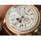 Patek-Philippe-5270-1-1-Best-Edition-Version-Diamond-on-Brown-Leather-Strap Replica