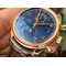 Portugieser-Chrono-Classic-42-RG-IW3903-1-1-Best-Edition-Blue-Dial-on-Brown-Leather-Strap Replica