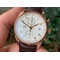 Da-Vinci-Chrono-IW3934-RG-1-1-Best-Edition-White-Dial-Gold-Markers-on-Brown-Leather-Strap Replica
