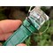 Portofino-37mm-RG-V7F-1-1-Best-Edition-Silver-Dial-Bezel-on-Green-Leather-Strap Replica