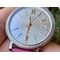 Portofino-37mm-SS-V7F-1-1-Best-Edition-White-Dial-Diamonds-Bezel-on-Pink-Leather Replica