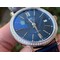 Portofino-37mm-SS-V7F-1-1-Best-Edition-Blue-Dial-Diamonds-Bezel-on-Blue-Leather-Strap Replica