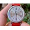 Portofino-37mm-SS-V7F-1-1-Best-Edition-White-Dial-Diamonds-Bezel-on-Red-Leather-Strap Replica