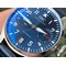 Big-Pilot-IW501008-quot-Boutique-London-quot-SS-Best-Edition-Blue-Dial-on-Blue-Leather-Strap Replica