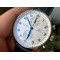 Portuguese-Chrono-IW371605-ZF-1-1-Best-Edition-White-Dial-on-Black-Leather-Strap-A69355 Replica