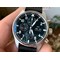 TOP-GUN-SS-AZF-1-1-Best-Edition-on-Black-Leather-Strap Replica