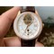 Piaget-Gouverneur-Tourbillon-RG-OXF-Best-Edition-White-Dial-Diamonds-Bezel-on-Brown-Leather-Strap Replica