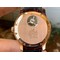 Piaget-Gouverneur-Tourbillon-RG-OXF-Best-Edition-White-Dial-Diamonds-Bezel-on-Brown-Leather-Strap Replica