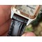 Santos-27-5mm-SS-RG-XF-1-1-Best-Edition-Silver-Dial-on-Black-Croco-Strap-Ronda-Quartz Replica
