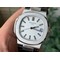 Nautilus-5711-1A-PPF-1-1-Best-Edition-White-Textured-Dial-on-Black-Leather-Strap-324CS-V4 Replica