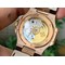 Nautilus-5711-1R-PPF-1-1-Best-Edition-White-Textured-Dial-on-Brown-Leather-Strap-324CS Replica