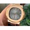 Nautilus-5711-1R-PPF-1-1-Best-Edition-Brown-Textured-Dial-on-Brown-Leather-Strap-324CS Replica