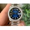 Rolex-DayDate-36mm-Dia-Pres-904L-SS-SS-Blue-Diam-1-1-Best-Edition-Version Replica