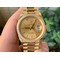 Rolex-DayDate-36mm-Dia-Pres-YG-YG-Gold-Stk-1-1-Best-Edition-Version Replica