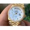 Rolex-DayDate-36mm-Flt-Pres-904L-YG-YG-Wht-M-Dia-1-1-Best-Edition-Version Replica